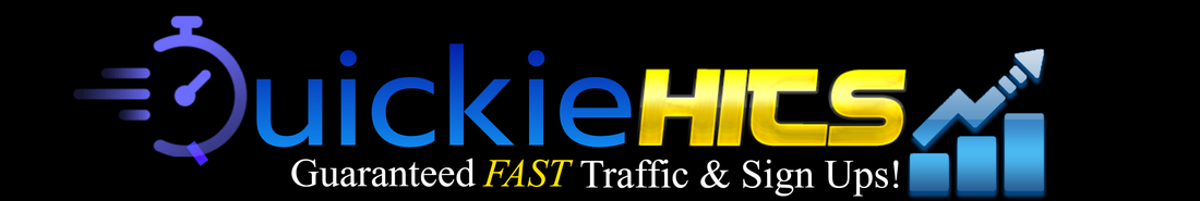 Buy Website Traffic and sign ups: Quickie Hits